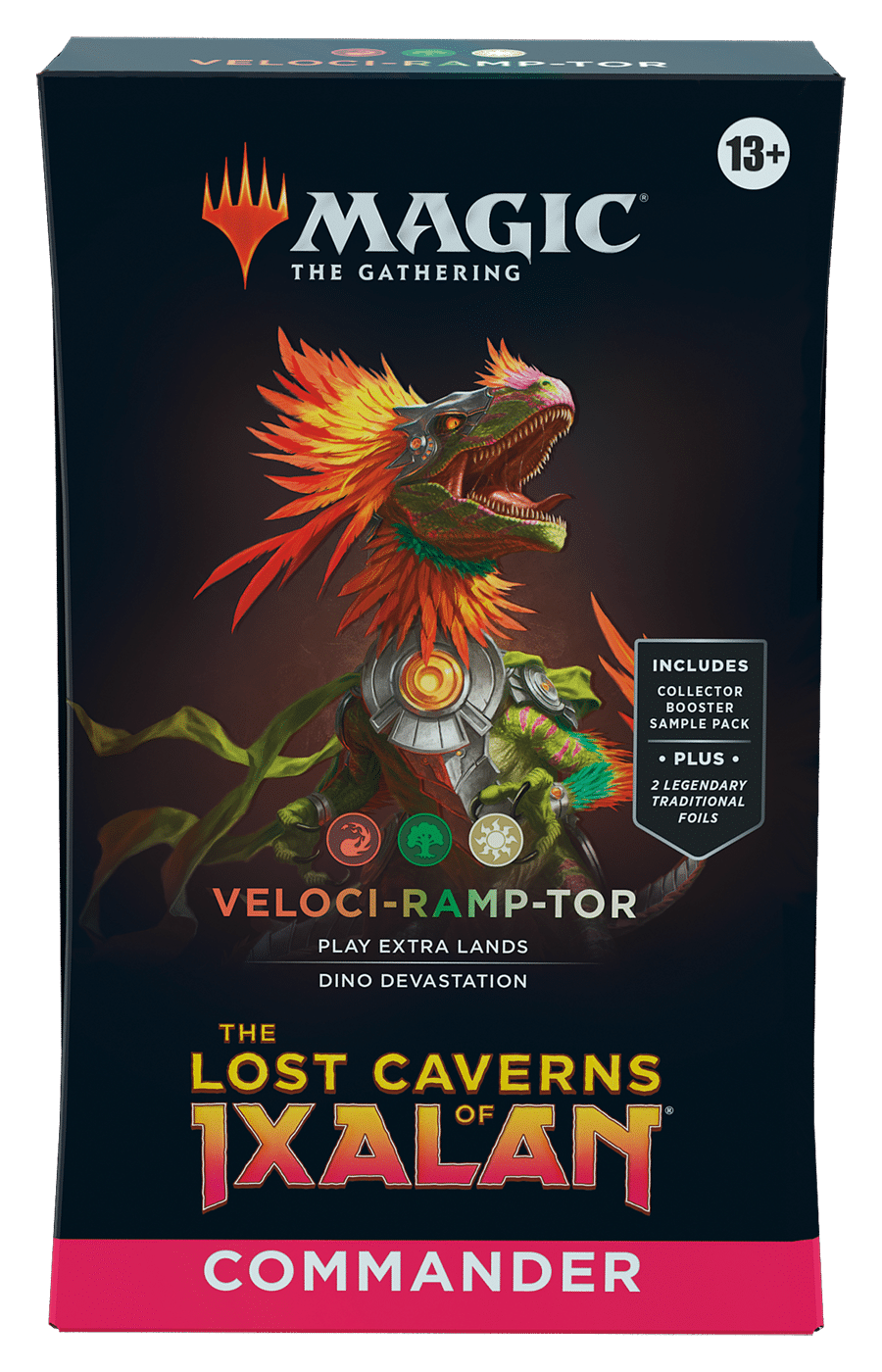 Lost Caverns of Ixalan Veloci-Ramp-Tor Commander Deck image 0